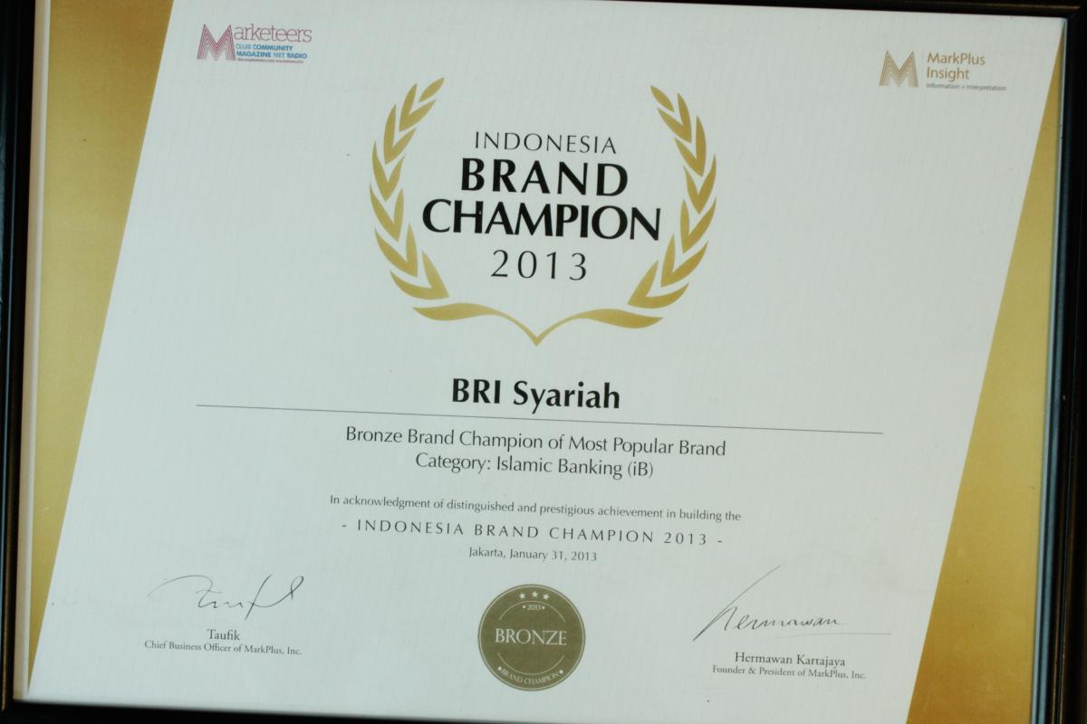Brand Champion 2013